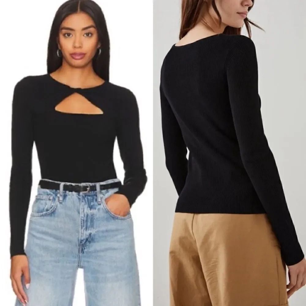 NWT Rails Erina Top in Black Size Large
